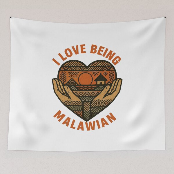 Item preview, I Love Malawi, The Warm Heart of Africa Designs designed and sold by chawezi.