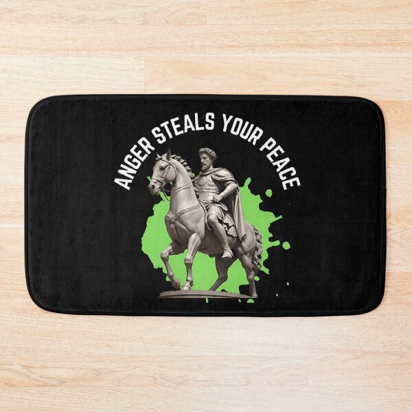 Item preview, Anger steals your peace - Stoic Philosopher Marcus Aurelius Art designed and sold by LexaArtworks.