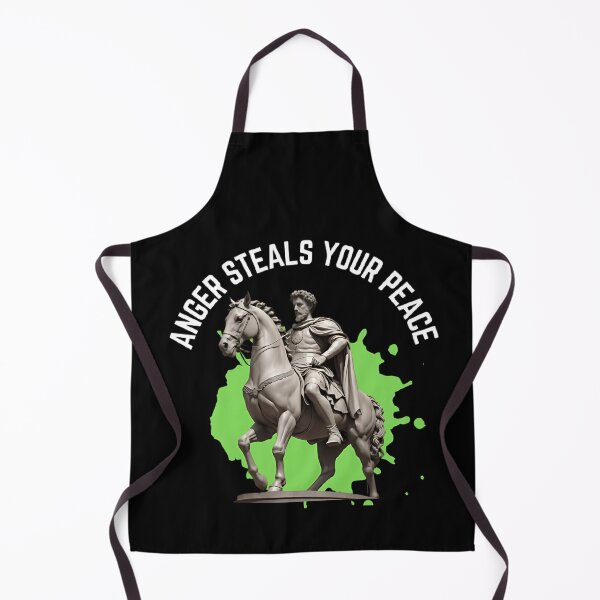 Item preview, Anger steals your peace - Stoic Philosopher Marcus Aurelius Art designed and sold by LexaArtworks.