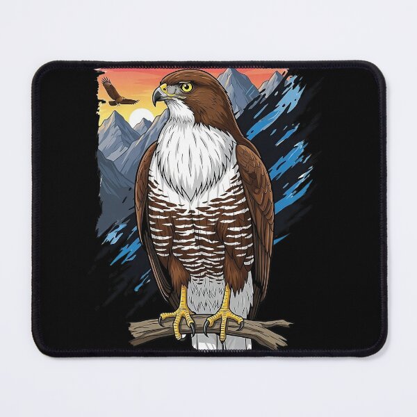 Item preview, Eagle Majesty at Sunset - Bold Wildlife Nature Art designed and sold by fawzimorsy.