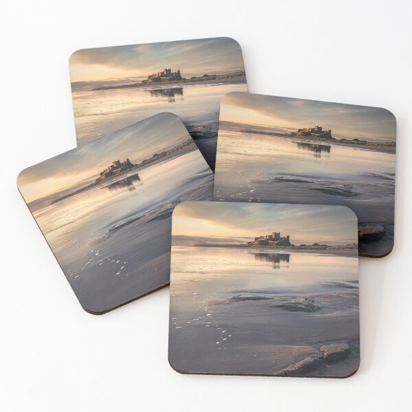 Item preview, Bamburgh Castle at Dawn designed and sold by David Bowman.