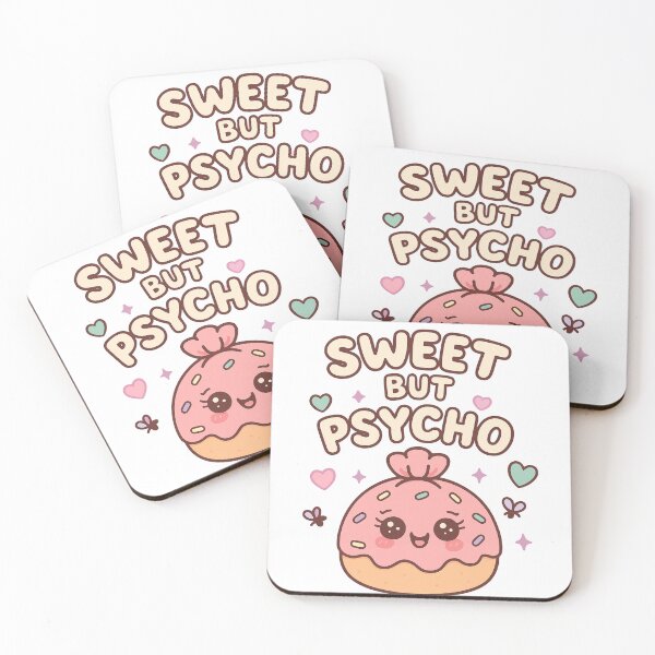 Item preview, Sweet but Psycho – Kawaii Donut Moodcore Design by ElimsArtss designed and sold by ElimsArtss.