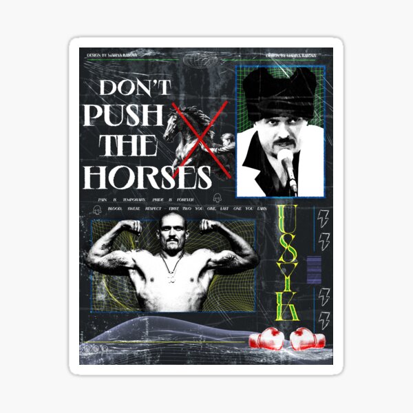 Item preview, Don't Push The Horses designed and sold by MariyaPhoto.