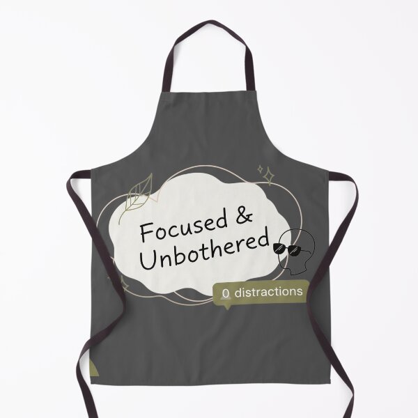 Item preview, Focused and Unbothered- Study Motivation Sticker designed and sold by MikokoDesigns.