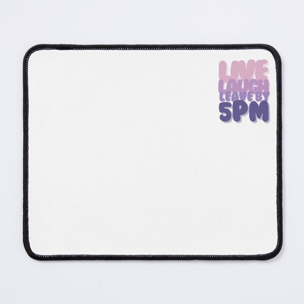 Item preview, Live Laugh Leave by 5PM Purple Monochrome designed and sold by heyhuecreatives.