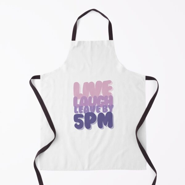 Item preview, Live Laugh Leave by 5PM Purple Monochrome designed and sold by heyhuecreatives.