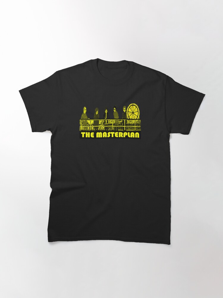 Thumbnail 3 of 7, Classic T-Shirt, The Masterplan Oasis Lemon Yellow designed and sold by JOSIALOGAN.