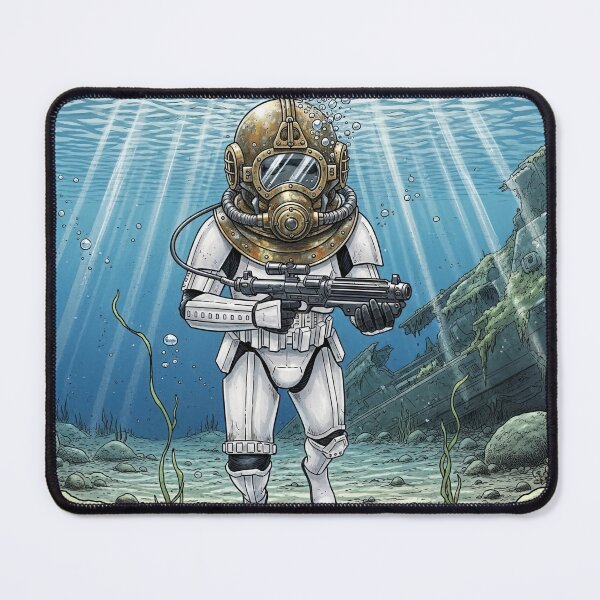 Item preview, Scuba Stormtrooper designed and sold by AmraeTees.