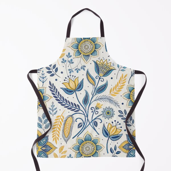 Item preview, Elegant Folk Art Floral Seamless Pattern. designed and sold by RGShirtWorks.