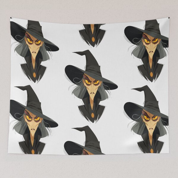 Item preview, Spooky Evil Witch designed and sold by bapupa.
