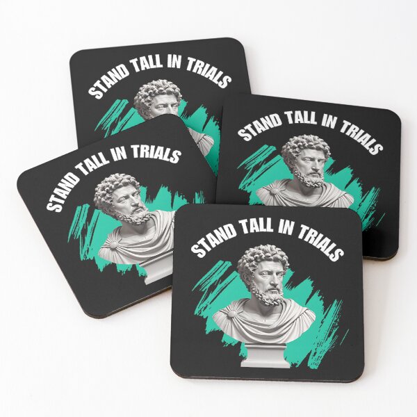 Item preview, Stand Tall in Trials - Stoic Philosopher Marcus Aurelius Art designed and sold by LexaArtworks.