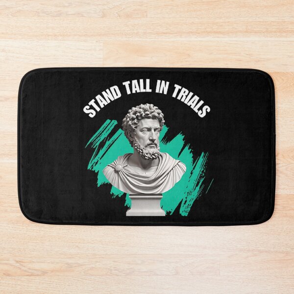 Item preview, Stand Tall in Trials - Stoic Philosopher Marcus Aurelius Art designed and sold by LexaArtworks.