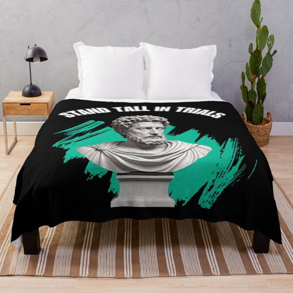 Item preview, Stand Tall in Trials - Stoic Philosopher Marcus Aurelius Art designed and sold by LexaArtworks.
