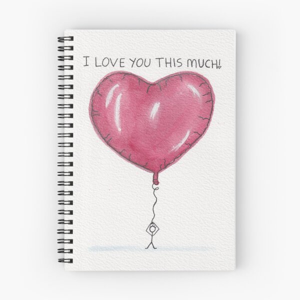 Item preview, Love Heart Balloon  designed and sold by Kirsten Robinson Art.