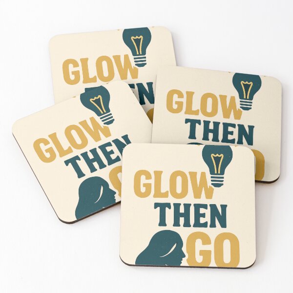 Item preview, Glow then Go designed and sold by MoonRoseInk.