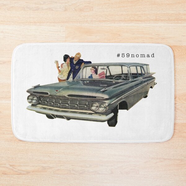 Item preview, 1959 Classic American Wagon Vintage Advert - Space-Age Family Cruiser - Retro Road Trip Poster designed and sold by taspaul.