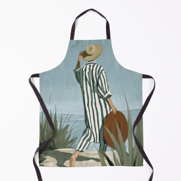 Item preview, Striped Escape by the Sea designed and sold by junkydotcom.