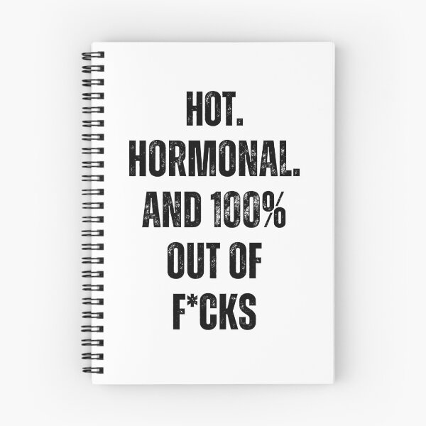 Item preview, Copy of Hot. Hormonal. And 100% Out Of F*cks | Funny Gift For Menopausal Women designed and sold by Anniko Art Studio.