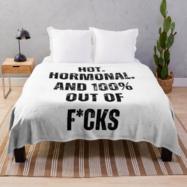 Item preview, Copy of Hot. Hormonal. And 100% Out Of F*cks | Funny Gift For Menopausal Women designed and sold by Anniko Art Studio.