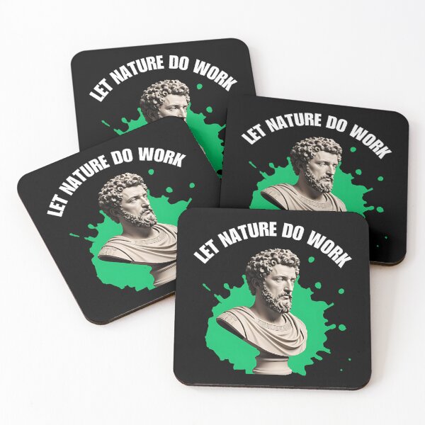 Item preview, Let Nature Do Work - Stoic Philosopher Marcus Aurelius Artwork designed and sold by LexaArtworks.