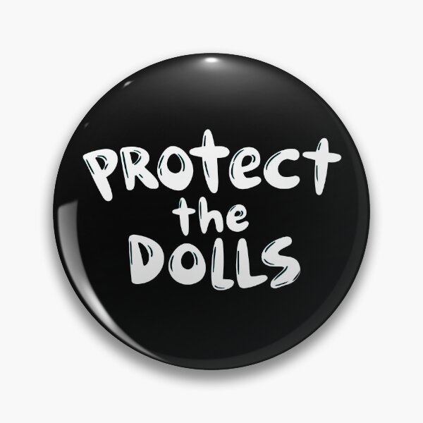 Item preview, protect the dolls black white designed and sold by ramwebroom.