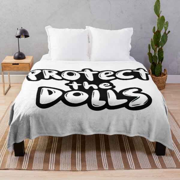Item preview, protect the dolls black white designed and sold by ramwebroom.