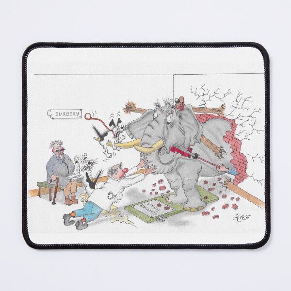 Item preview, Elephant at vet designed and sold by Richard Fettes.