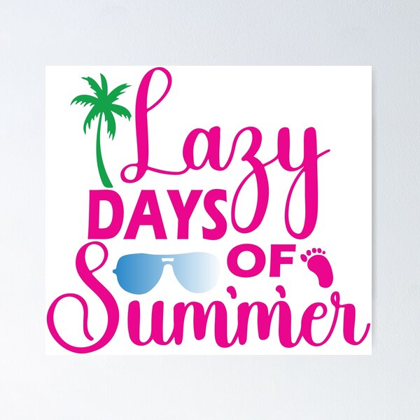 Item preview, Lazy days of summer designed and sold by HarrisStudio.
