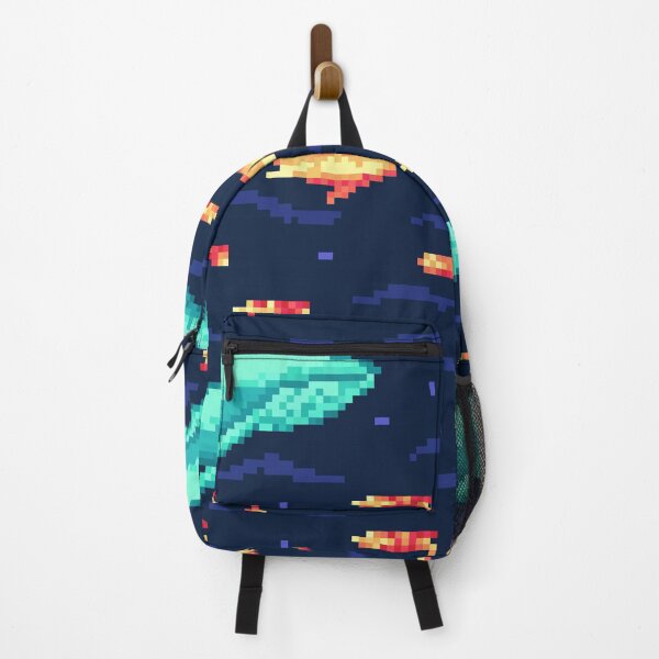 Item preview, Pixel Ocean Parade – Retro Whale Pattern designed and sold by Vrajjoshistudio.