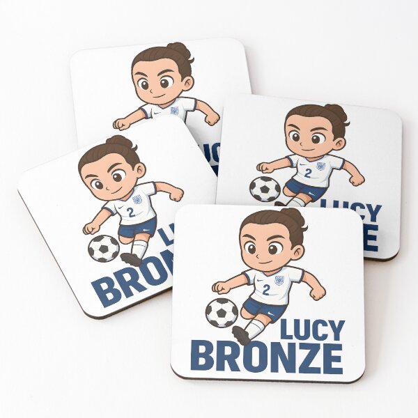 Item preview, Chibi Lucy Bronze Lionesses Jersey Kit designed and sold by bubblepop_art.