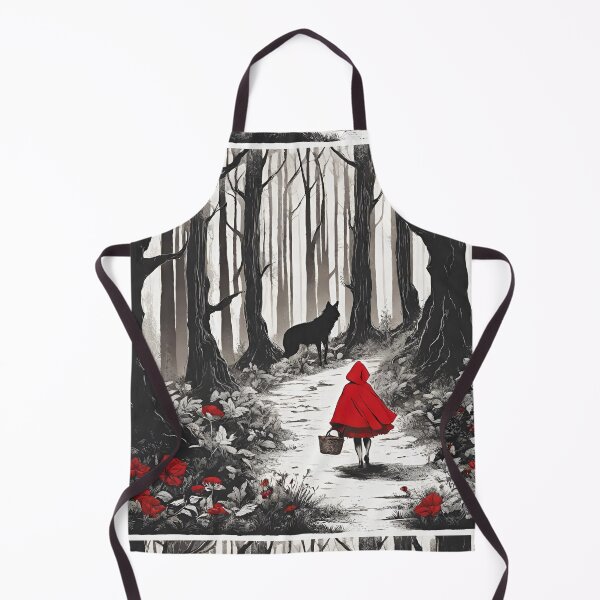 Item preview, Little Red Riding Hood in Dark Forest Path designed and sold by Diclebaybas.