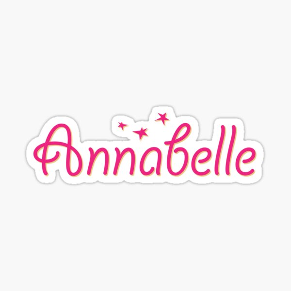 Item preview, My Name is Annabelle designed and sold by CharlottePlaceArt.