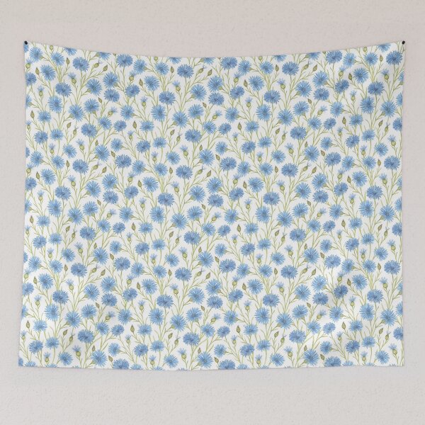 Item preview, Field of cornflowers designed and sold by IrinaAvdeeva.