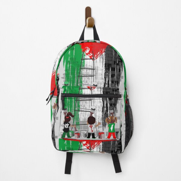 Item preview, Children of Gaza Painting Palestine Flag designed and sold by BluedarkArt.