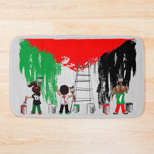 Item preview, Children of Gaza Painting Palestine Flag  designed and sold by BluedarkArt.