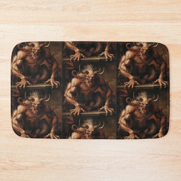 Item preview, Medieval Depiction of a Hell Demon creature designed and sold by Vintage Designs +.