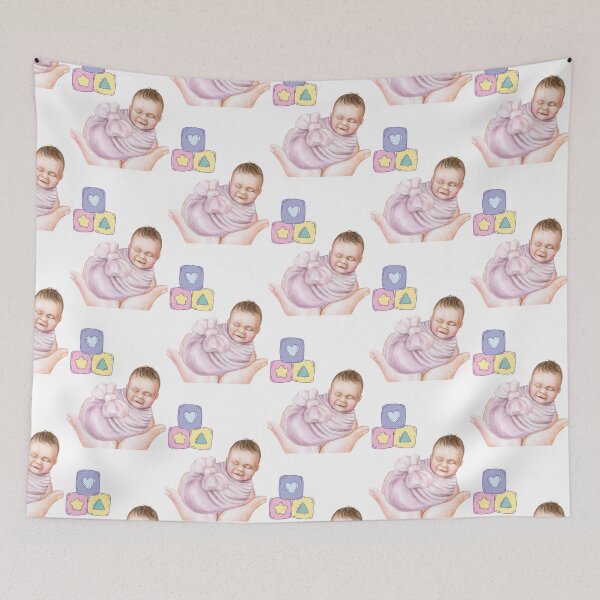 Item preview, Newborn Joy Wrapped in Softness designed and sold by Diclebaybas.