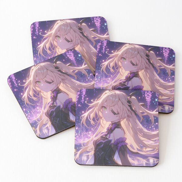 Item preview, Fischl Midnight Adventurer Among Wisteria Genshin Impact Game designed and sold by mildaclairmo.