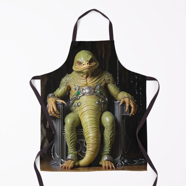 Item preview, Alien Overlord on his throne a very weird and strange image designed and sold by Vintage Designs +.