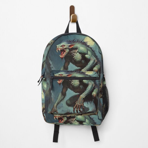 Item preview, The terrible Chupacabra a cryptid painting designed and sold by Vintage Designs +.