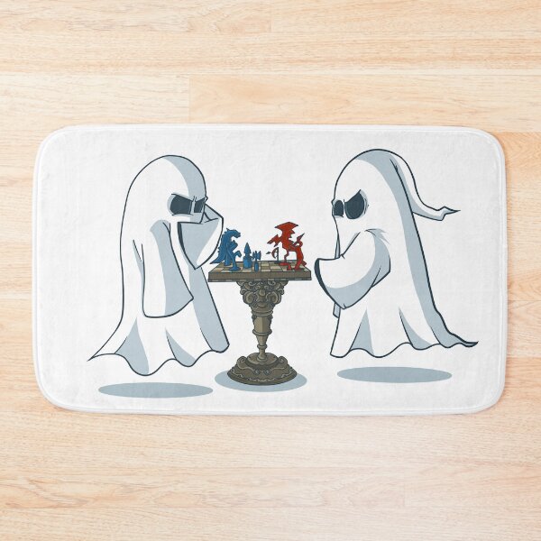 Item preview, Ghosts playing a role-playing game or chess or board game...strategy games designed and sold by fifou96.