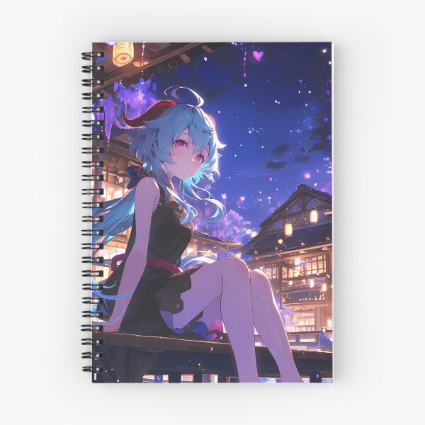 Item preview, Game Ganyu Genshin Impact Anime Cryo Archer Wisteria Celestial Calm designed and sold by mildaclairmo.