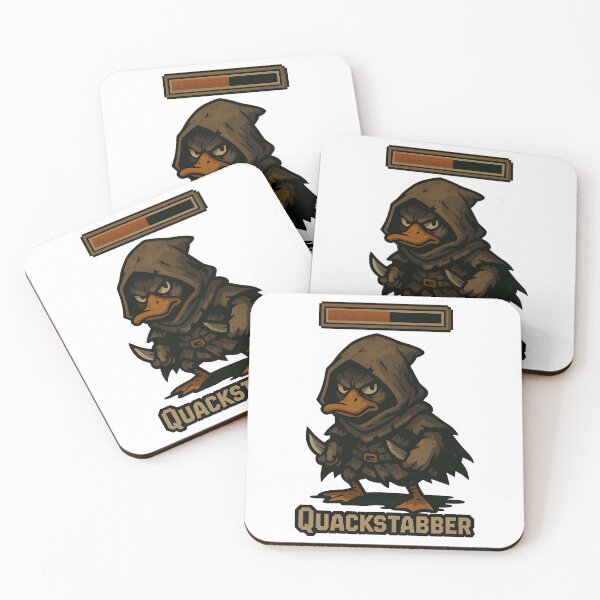 Item preview, Quackstabber Duck Assassin – Funny RPG Rogue T-Shirt designed and sold by TeeTimeTreasure.