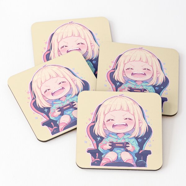 Item preview, Shiemi Moriyama Joyful Gaming Smile Blue Exorcist Anime designed and sold by mildaclairmo.