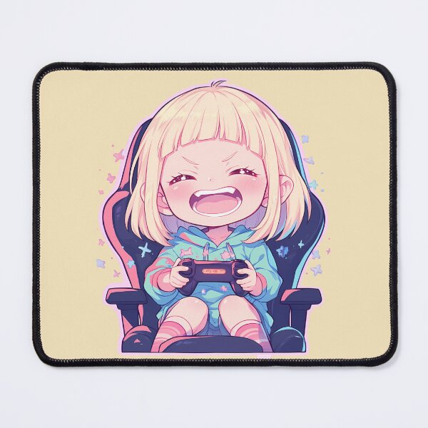 Item preview, Shiemi Moriyama Joyful Gaming Smile Blue Exorcist Anime designed and sold by mildaclairmo.