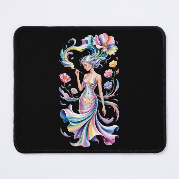 Item preview, Goddess of Color – Dreamy Flowing Fantasy designed and sold by YounexxART.