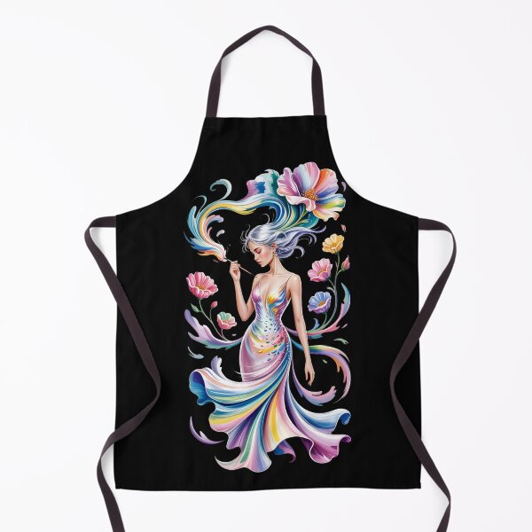 Item preview, Goddess of Color – Dreamy Flowing Fantasy designed and sold by YounexxART.