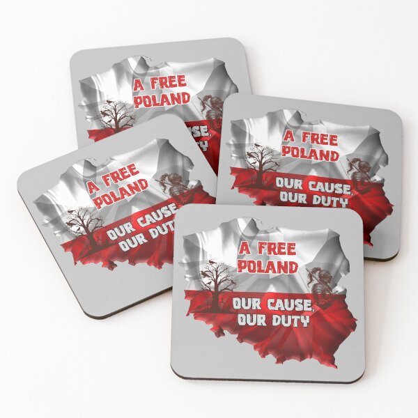 Item preview, A Free Poland – Our Cause, Our Duty / Patriotic Polish Art designed and sold by TestudoDesign.