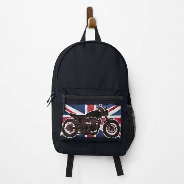 Item preview, Scrambler Motorcycle | British Flag designed and sold by SW Longwave.