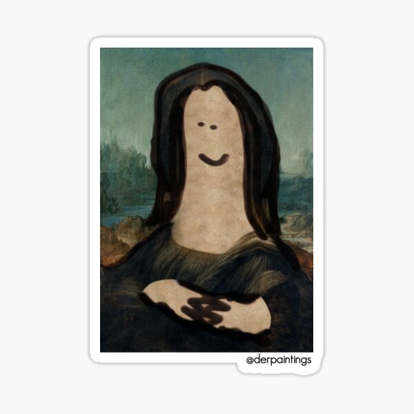 Artikel-Vorschau von Entmalungen - Die Mona Lisa, designt und verkauft von lunardying.